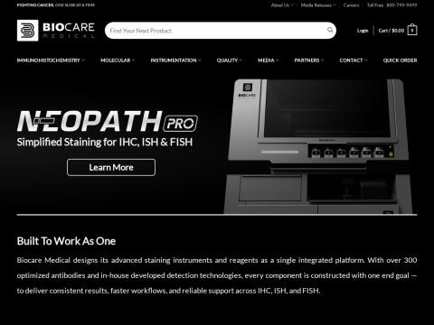 Biocare Medical LLC - 免疫组织化学（IHC）及分子病理诊断全球领导者