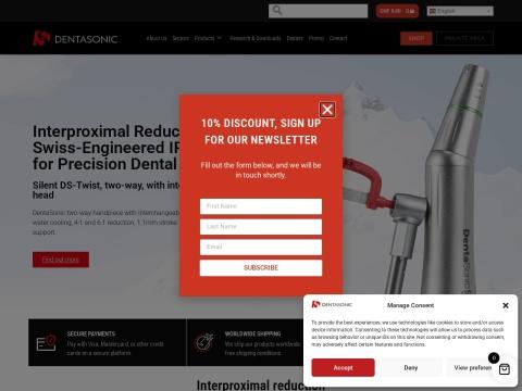 登特塞尼科有限公司 DS DENTASONIC SA - 瑞士微创牙科正畸器械与邻面去釉技术企业