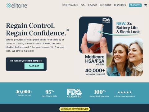 Elidah, Inc.（美国女性尿失禁治疗先锋）- 非侵入性盆底神经肌肉刺激技术领导者