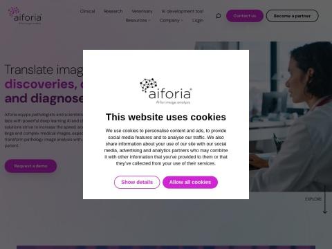 Aiforia Technologies Plc