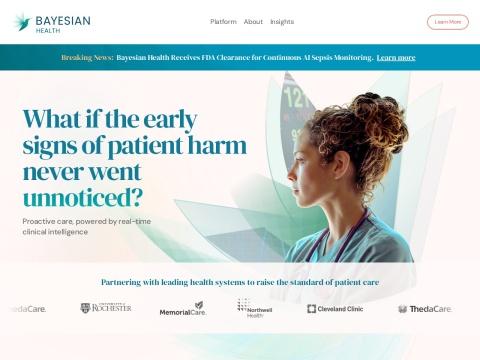 Bayesian Health - 美国临床AI智能预警平台 | 2016年创立