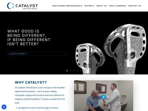 Catalyst OrthoScience - 美国无柄肩关节置换系统制造商