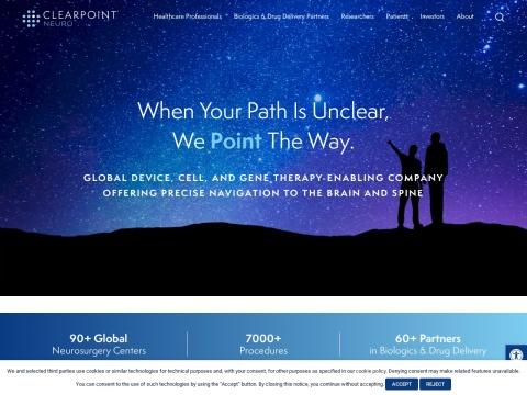 ClearPoint Neuro, Inc.（克利尔波因特神经） - 全球神经外科MRI导航领导者