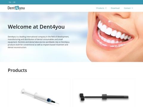 瑞士康特 Dent4You AG - 欧洲牙科器械与材料综合供应商