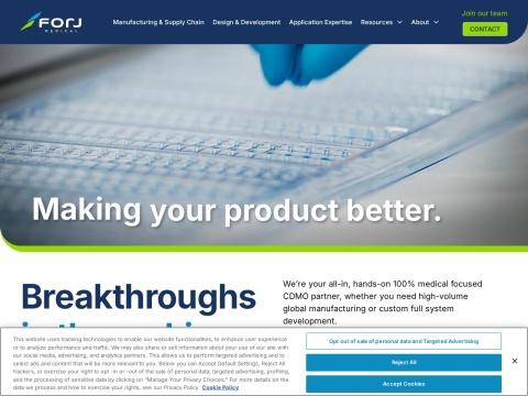 Forj Medical - 全球医疗器械合同开发与制造组织（CDMO）