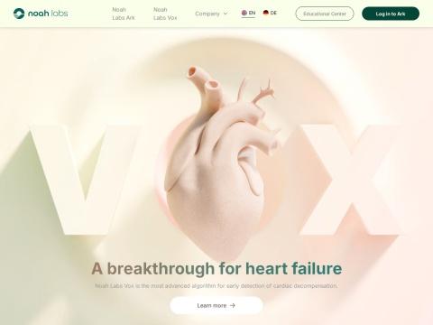 Noah Labs - AI语音生物标志物心衰检测先锋企业