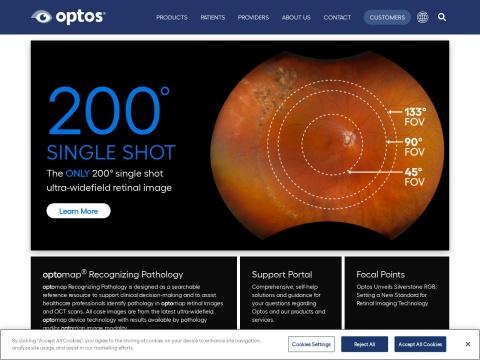 OPTOS PLC（欧堡）- Nikon旗下全球超广角眼底成像领导者