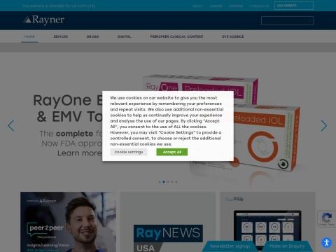 Rayner Intraocular Lenses Limited	瑞纳人工晶体有限公司